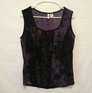 Sami Jo purple tank